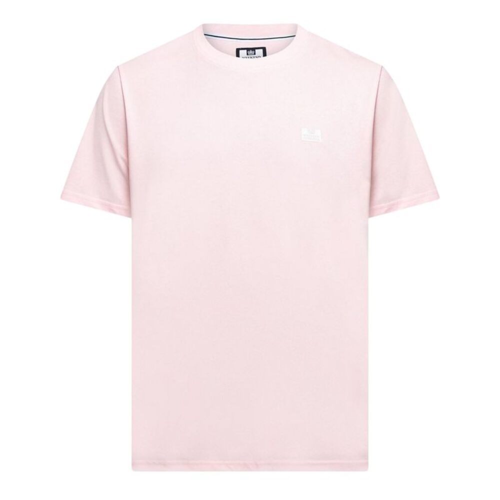 Weekend Offender Mens Bridgetown Logo T-Shirt / Pale Blush